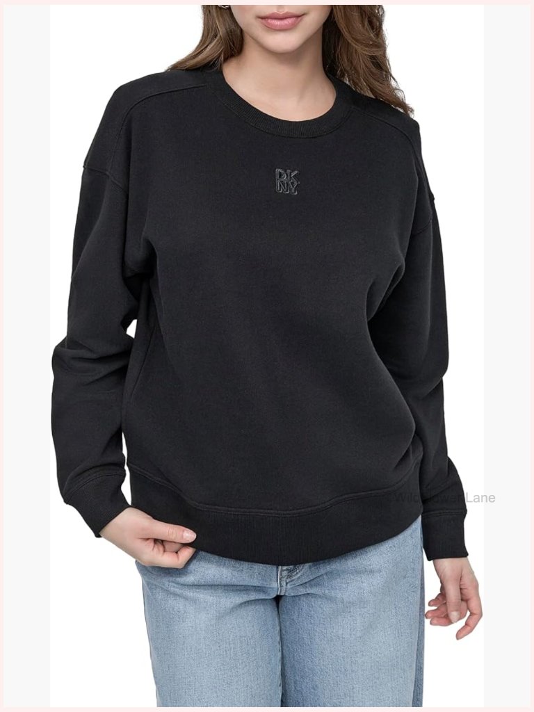 Crew Neck Short Sleeve Knit Top - Cotton Solid T-Shirt